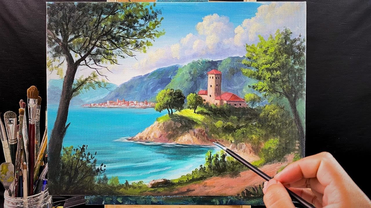 Acrylic Landscape Painting for Beginners