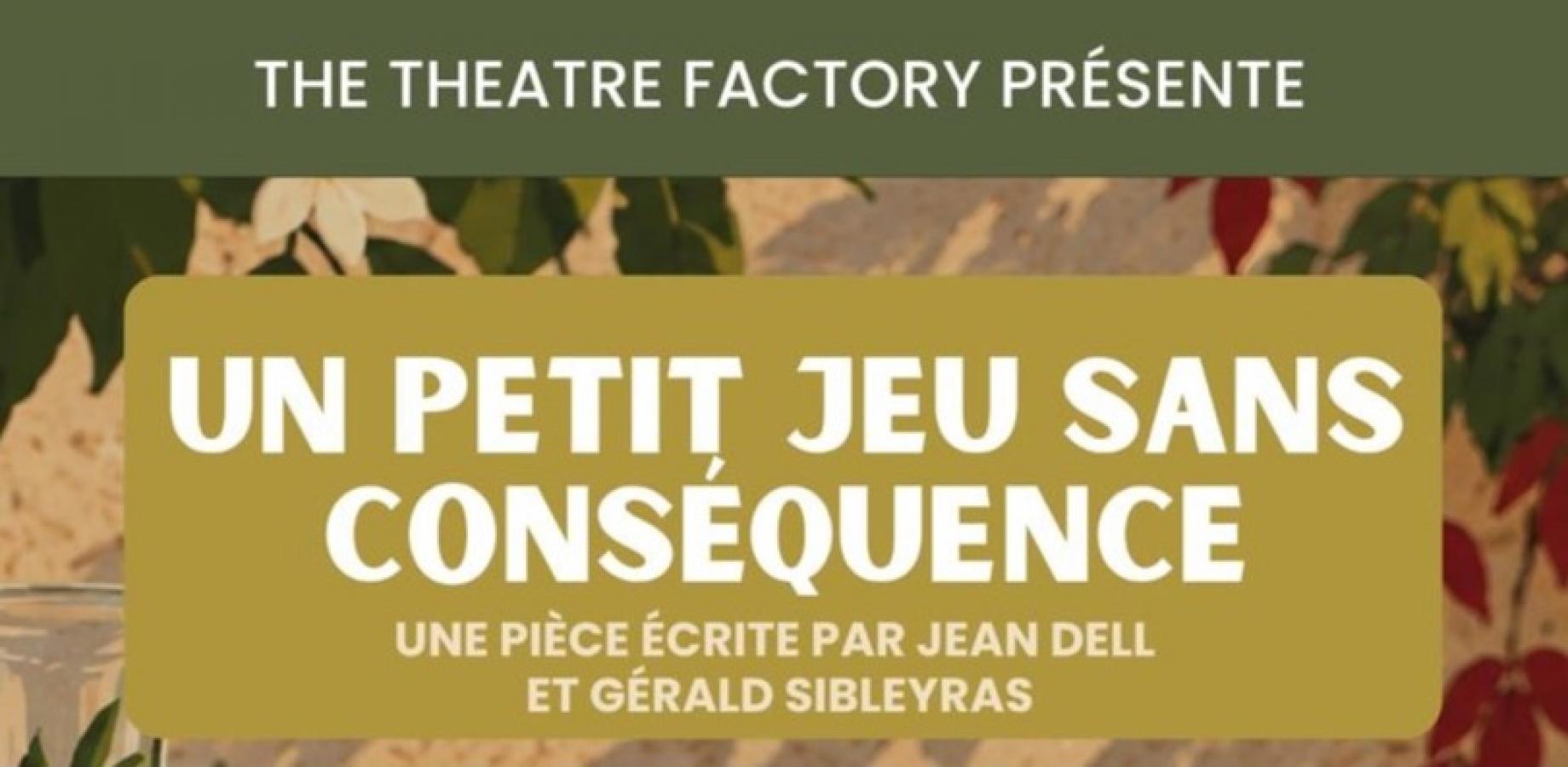 Un petit jeu sans conséquence - Samedi 5 décembre