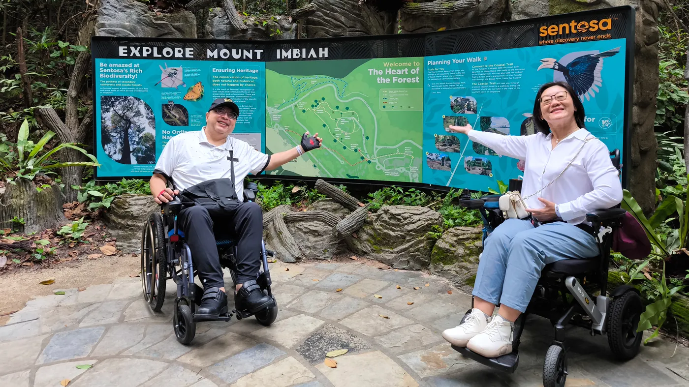 Sentosa Wheel Venture Accessibility Tour