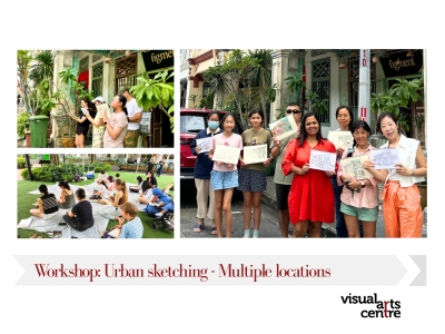 Urban sketching workshop - multiple locations