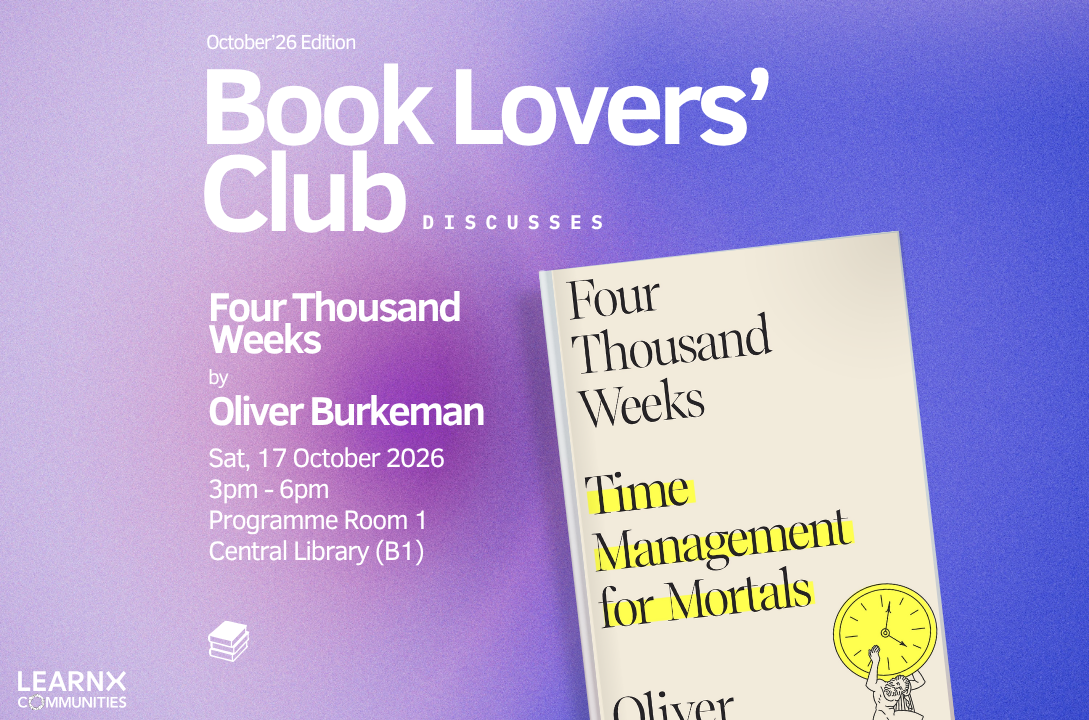 Book Lovers Club - Four Thousand Weeks by Oliver Burkeman