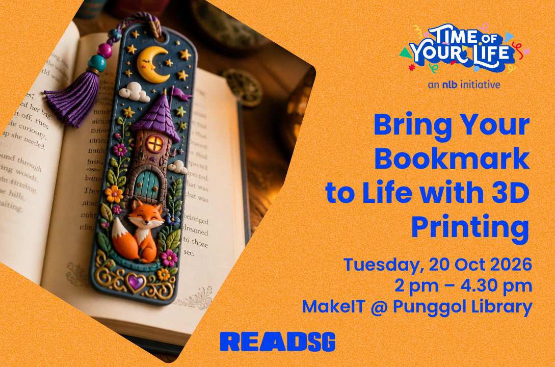 Bring Your Bookmark to Life with 3D Printing | TOYLC26