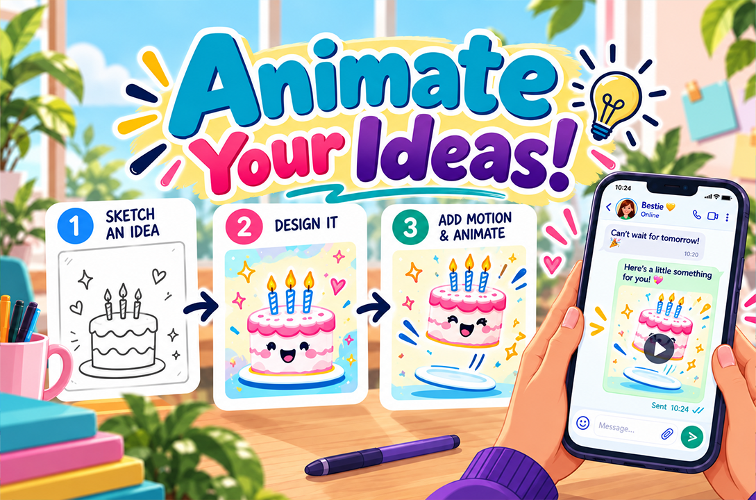 Animate Your Ideas! @ Woodlands Library | MakeIT