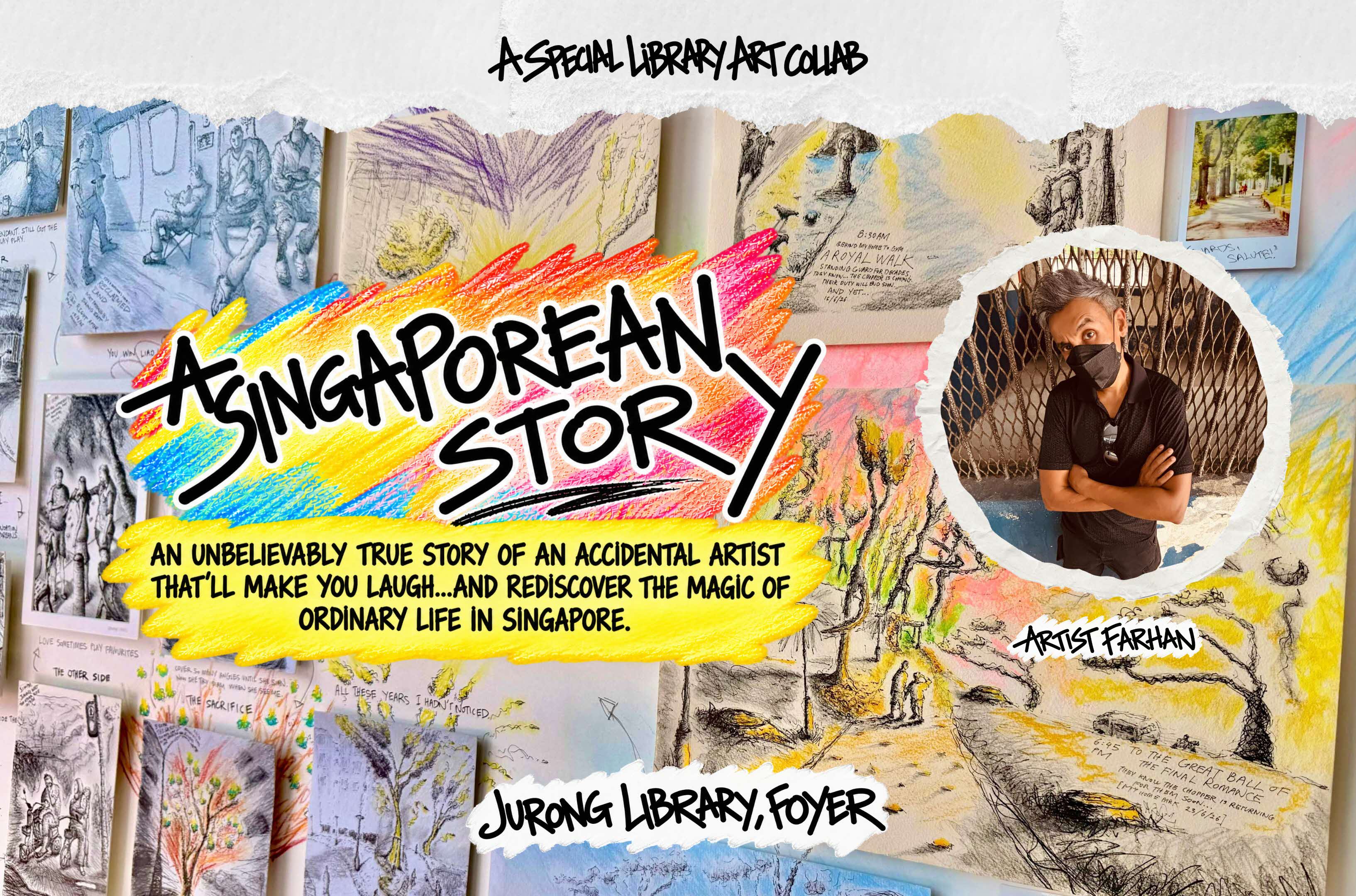 A Singaporean Story - Heartwarming Artwork Inspired by Ordinary Jurong Life