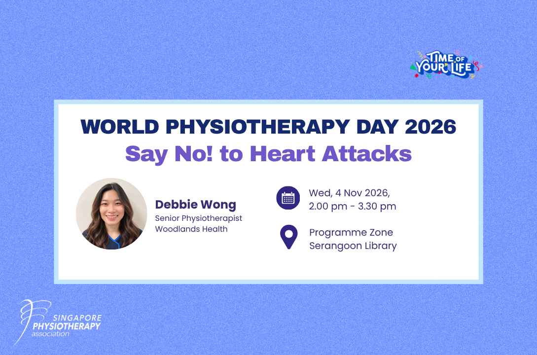 World Physiotherapy Day 2026: Say No! to Heart Attacks