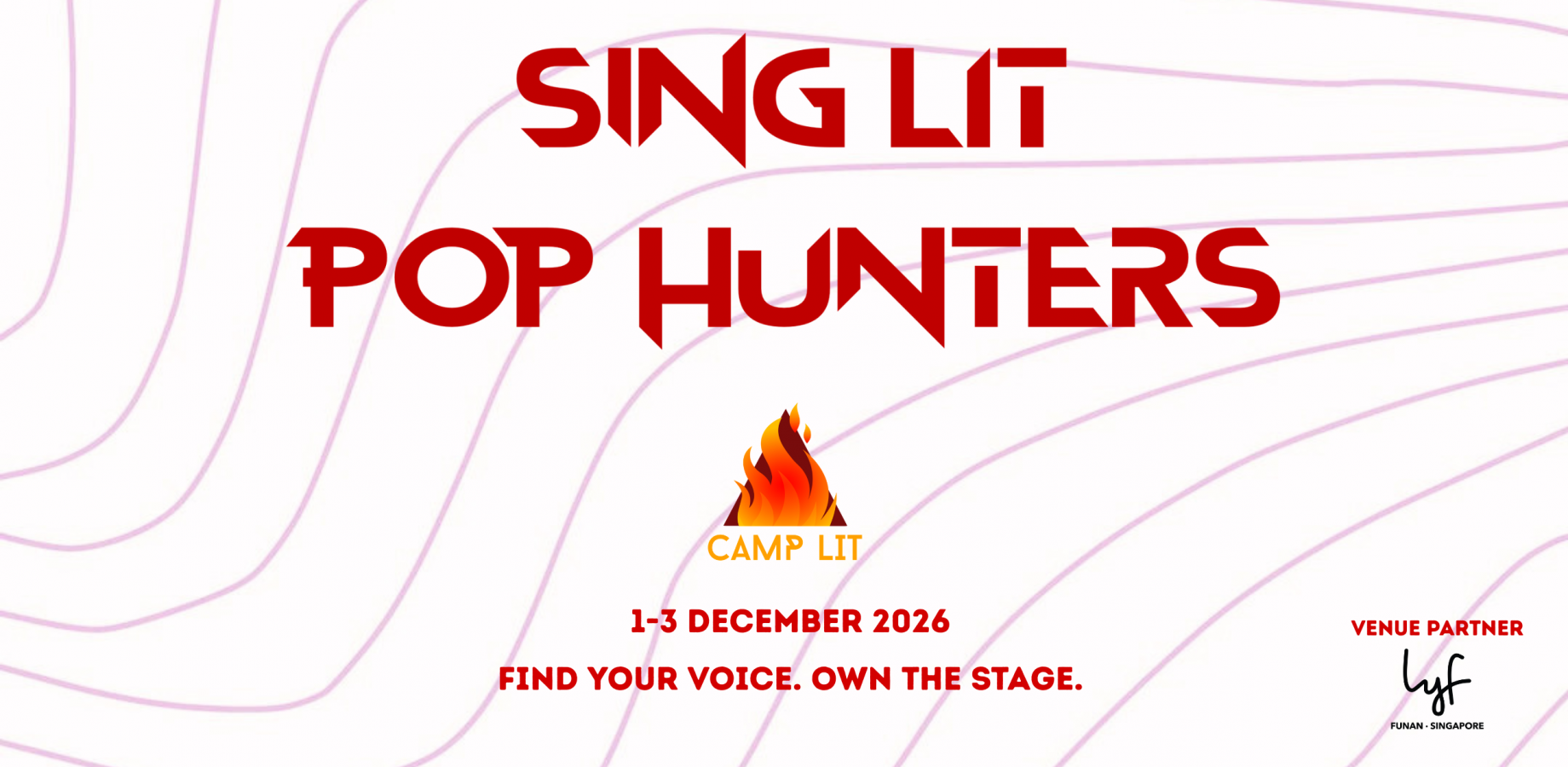 Camp Lit 2026 · Sing Lit Pop Hunters 文学营