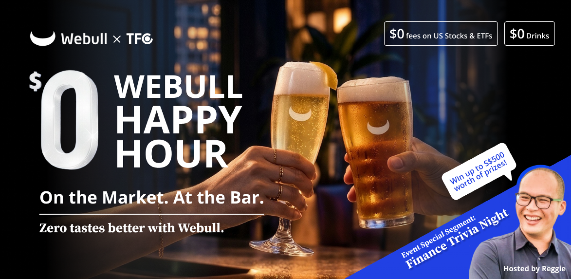 $0 Happy Hour Financial Trivia Night with The Financial Coconut x Webull