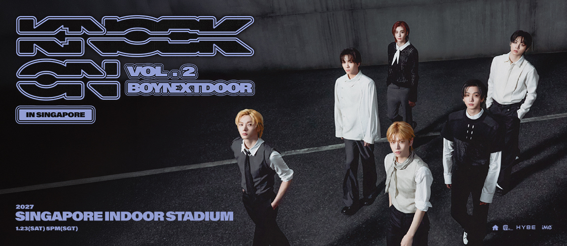 BOYNEXTDOOR《KNOCK ON VOL. 2》巡演新加坡站