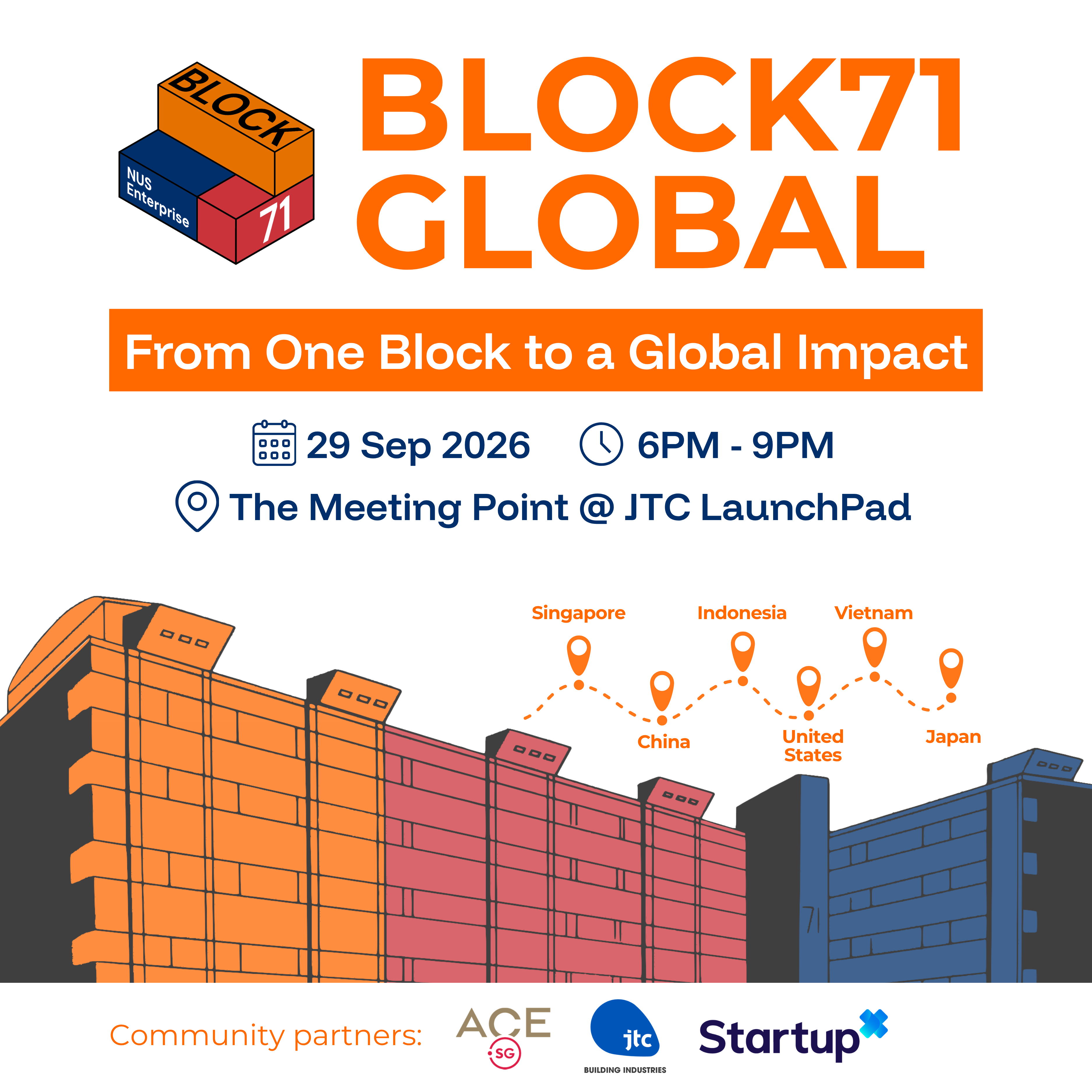 BLOCK71 全球:从一个街区到全球影响