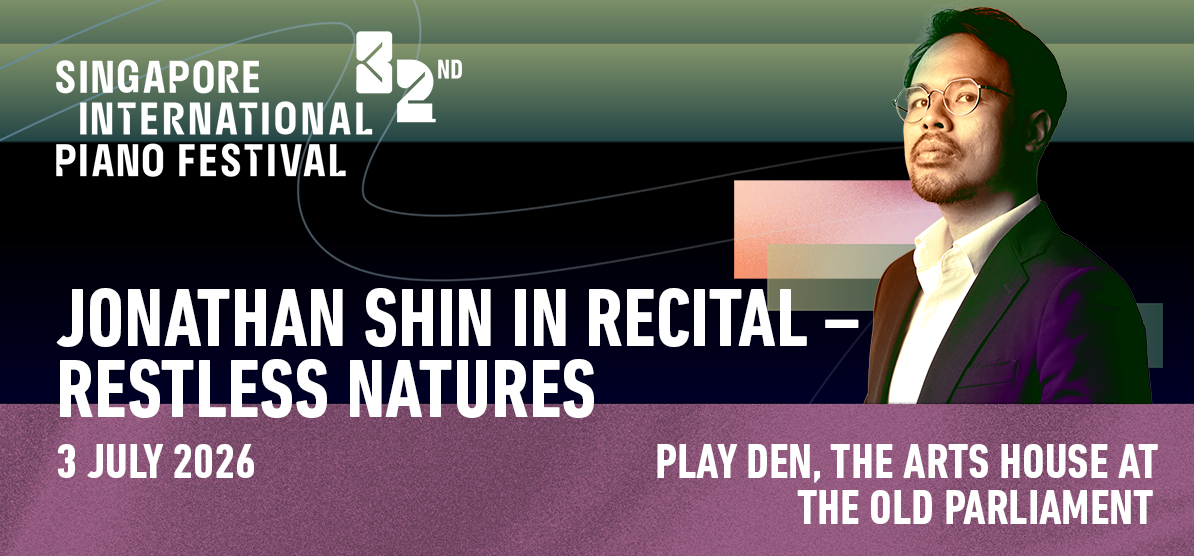 Jonathan Shin in Recital - Restless Natures