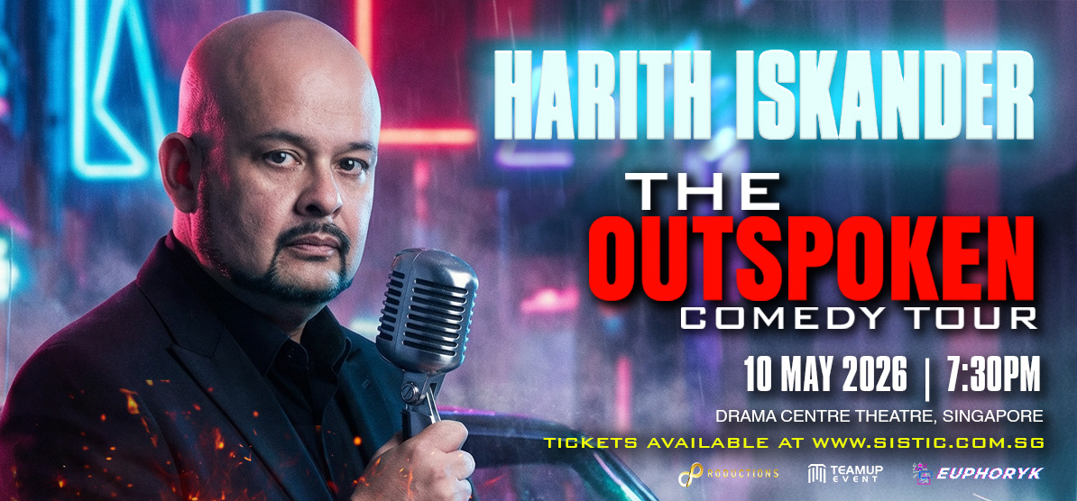 Harith Iskander《The Outspoken Comedy Tour》 In Singapore 2026