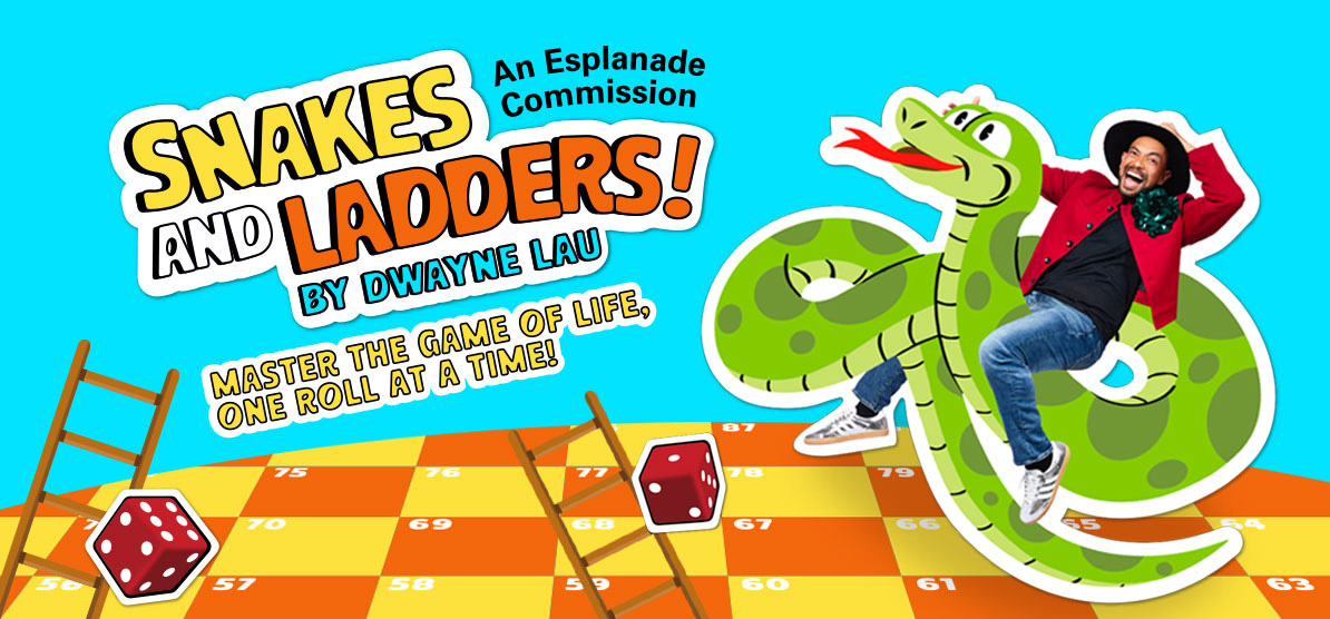 Esplanade Presents | Flipside An Esplanade Commission Snakes and Ladders! By Dwayne Lau