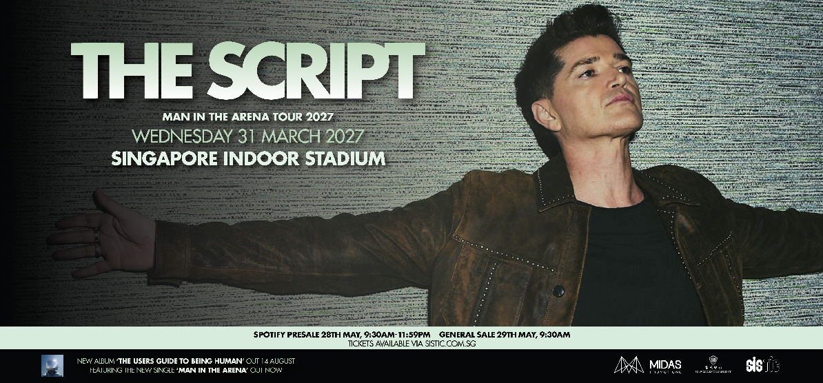 The Script “Man In The Arena” 巡演