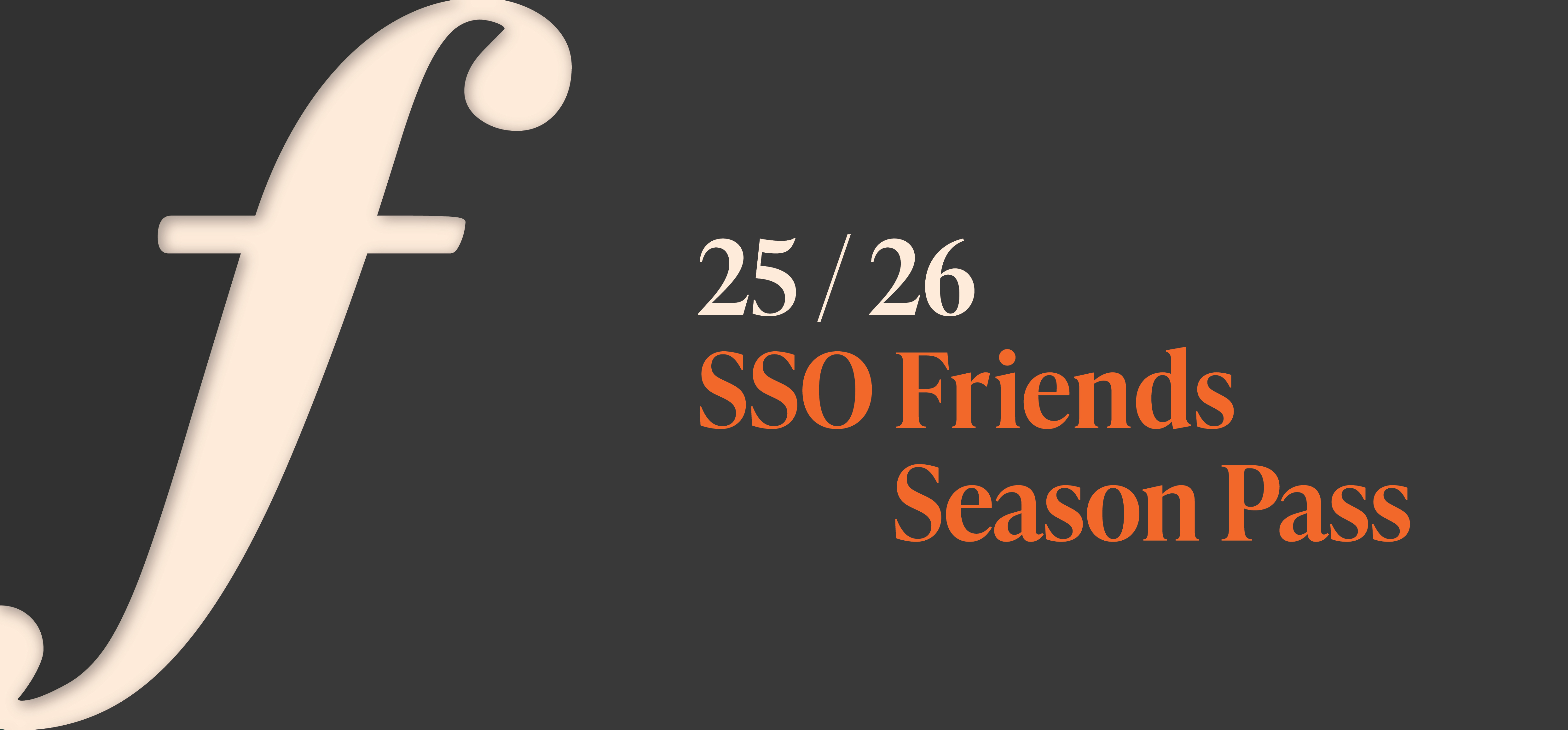 Singapore Symphony Orchestra – 25/26 Friends Season Pass