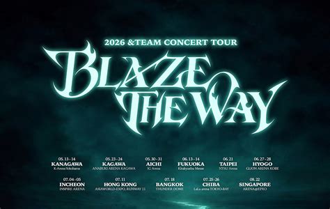 2026 &TEAM CONCERT TOUR 'BLAZE THE WAY' in Singapore