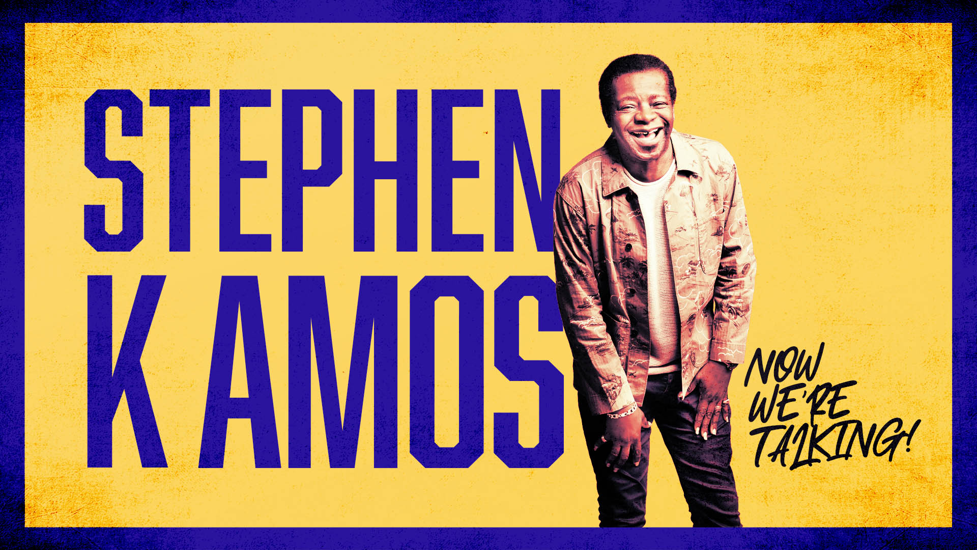 Stephen K. Amos – Now We're Talking